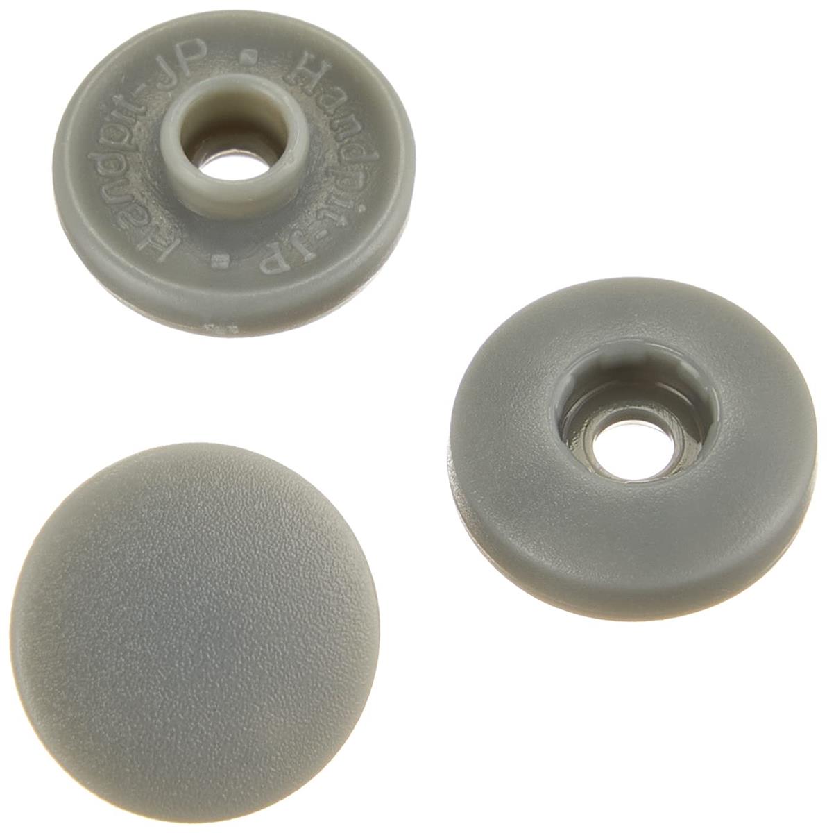 日本紐釦貿易(Nippon Chuko) イージースナップボタン グレー φ13mm 12組入 F12-315 手芸用品 ボタン・..