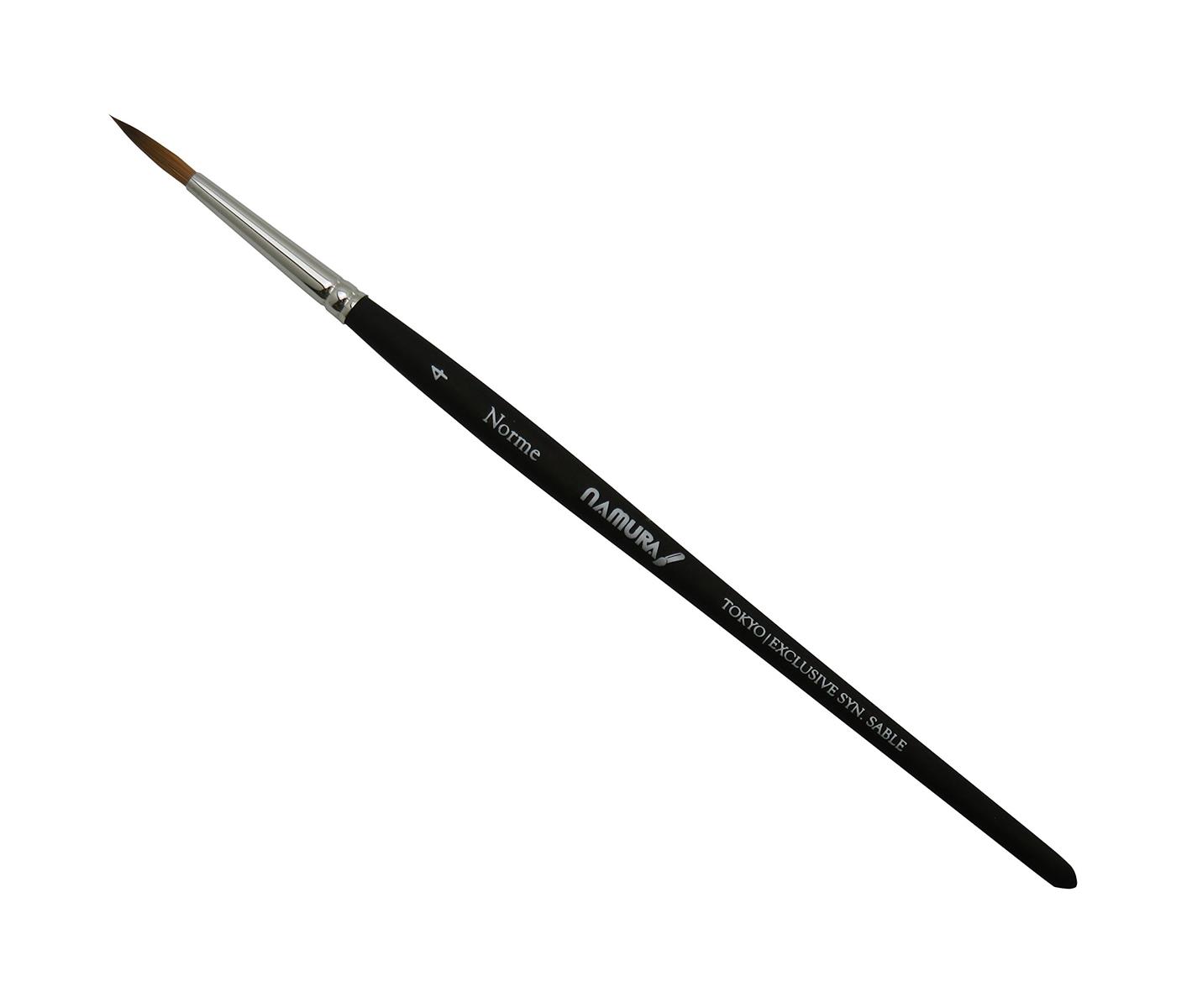 名村大成堂(Namurataiseidou) 水彩筆 Norme(ノルム) 4号 丸