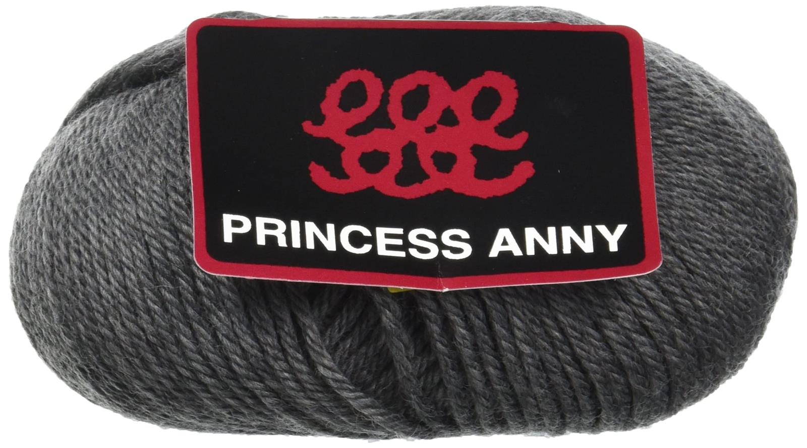 パピー プリンセスアニー 毛糸 合太 Col.519 グレー 系 40g 約112m 10000031