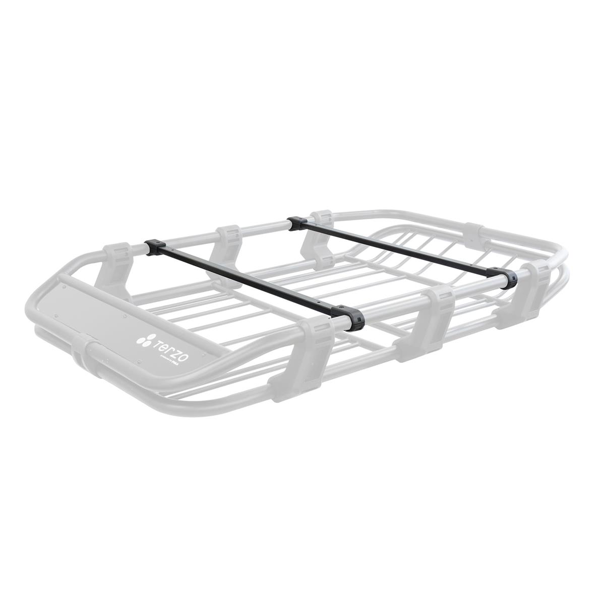 楽天リウンドウTerzo テルッツォ （by PIAA） 2本入 【マルチジョイントバー】 ブラック ルーフバスケットタフスタイル用 EA323