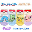 ポケモン ジュニア 靴下 15-20cm ニャオハ サケブシッポ テブリム パモット くつした ソックス キッズ ベビー 男の子 女の子 子供 子ども こども ...