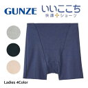グンゼ サニタリーショーツ レディース 年間 生理用ショーツ 羽根付き対応 パンツ パンティ 下着 婦人 シンプル ブルーデイ ひびきにくい カットオフ ボクサ...