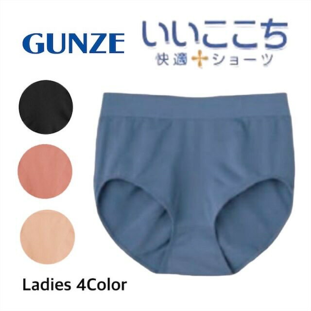 GUNZE グンゼ ハイゲージ成型 いいここち快適ショーツシリーズ ハーフショーツ 婦人 レディース ショーツ 女性用 ナイロン85% 母の日 HZ7070N M-LL ギフト プレゼント