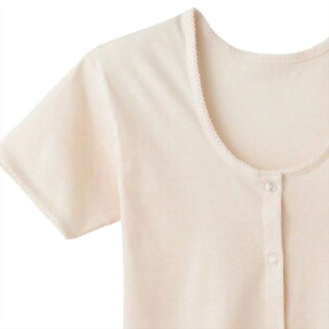 グンゼ 三分袖 前開き ボタン付シャツ レディース 年間 快適工房 綿100% 前あき ボタン 半袖 コットン やわらか 下着 肌着 女性 天然素材 定番 トップス インナー ロングセラー GUNZE KQ5038 S-LL ギフト プレゼント