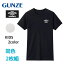 GUNZE 半袖tシャツ 2枚組 ジュニア グンゼ アンブロ ボーイズ クルーネック Tシャツ UB1665G-85G 130cm-170cm ギフト プレゼント