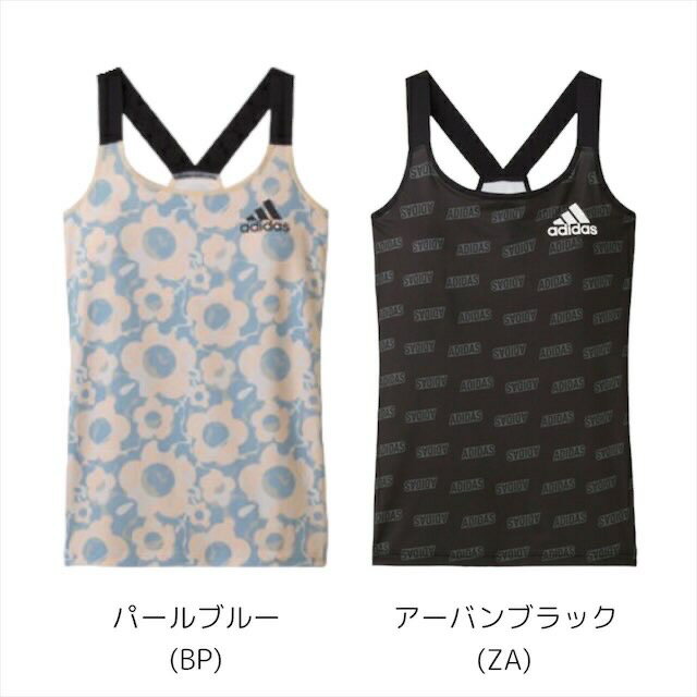 adidas アディダス ジュニア レディース タンクトップ グンゼ GUNZE 女の子 高学年 低学年 学校 小学生 中学生 高校生 下着 可愛い 女児 ガールズ キッズ 子供 女子 ティーンズ 150 160 165 ギフト プレゼント 2