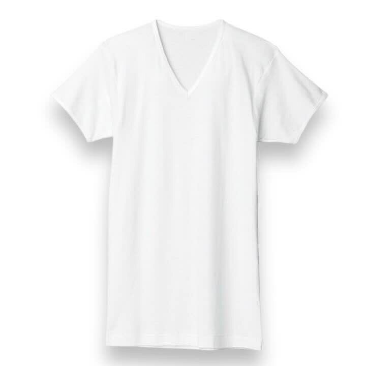 ���� ���餫ȩ�� ���åȥ�100% V�ͥå� T����� 2���� GUNZE sv61152 S-3L ���ե� �ץ쥼���