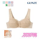 GUNZE ノンワイヤーブラジャー レディース グンゼ やさしさ物語 ラクラク 前あき ブラジャー TB1045N tb1057h A75-C90 ギフト プレ...