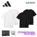 GUNZE adidas グンゼ アディダス 吸汗速乾 ドライ 2枚組 メッシュ ロゴ ポリエステル AP73752-852 150cm/160cm/170cm...