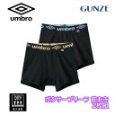 GUNZE umbro グンゼ アンブロ ボクサーブリーフ 前あき 2枚組 本体綿100% ジュニアメンズ 140 150 160 170 キッズ 男の子 男児...