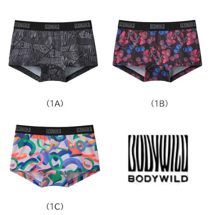 グンゼ BODY WILD ショーツ プリント...の紹介画像2