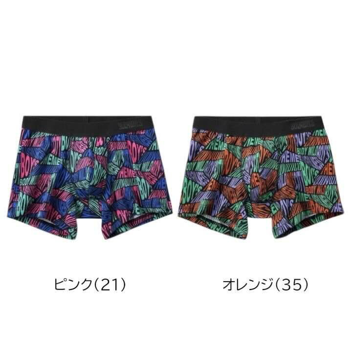 グンゼ BODY WILD ロゴ柄 ボクサーパ...の紹介画像2