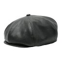 【抗菌 消臭】ベーシックエンチ PU Leather Cas 合皮 レザー キャス エコレザー フェイクレザー マット キャスケット おしゃれ レトロ ビンテー...