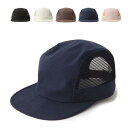 ベーシックエンチ Side Mesh Camp Cap キャップ Basiquenti 帽子 キャンプキャップ ジェットキャップ メッシュキャップ レディース メンズ 春夏 自転車 サイズ調整 フリーサイズ ゴルフ メッシュ ランニング 男女兼用 全5色 bch-n90402