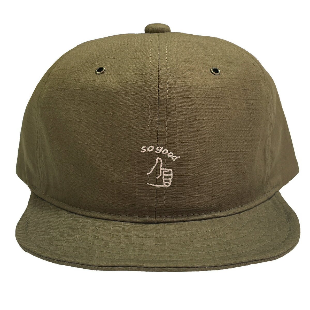 楽天市場】つば 短い キャップ（カラーカーキグリーン）の通販