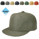 ベーシックエンチ Duspo Short Brim Cap アンパイヤキャップ 撥水 帽子 無地 レディース メンズ オールシーズン ショートブリム 雨用 レイン ランニング 小つば 短い つば短め ナイロン フリーサイズ 8色 bch-u21823