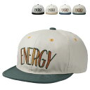 【洗える 抗菌 消臭 吸水速乾】ベーシックエンチ College Logo Cap カレッジ ロゴ キャップ ENERGY 刺繍 ショートブリム 乾きやすい 帽...