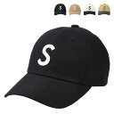 【洗える 抗菌 消臭】ベーシックエンチ Logo Low Cap ロゴ ローキャップ Sロゴ シンプル 日除け 機能性 無地 キャップ アウトドア 帽子 手洗い...