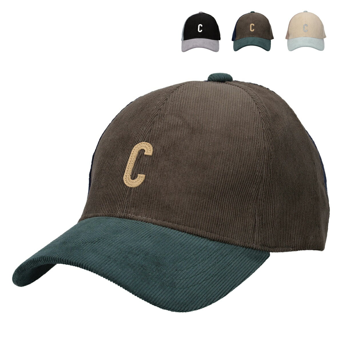 ベーシックエンチ Code Panel Cap コード パネル キャップ ベースボールキャップ コールテン カーブつば 日除け ワンポイント ロゴ 帽子 オリジナル レディース メンズ 釣り アウトドア コットン 野球帽 クレイジー 切り替え フリーサイズ 全3色 bcn-y41976