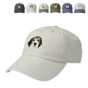 【ニューハッタン ボディ】ベーシックエンチ Animal Embroidery Cap アニマル エンブロイダリー キャップ 動物 犬 猫 帽子 レディース ..