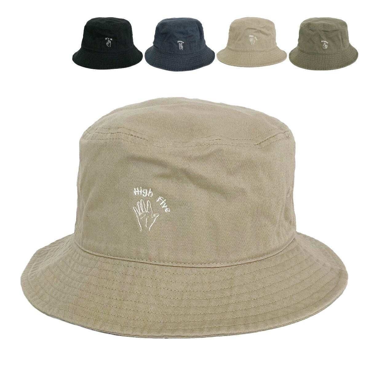 x[VbNG` Hand Sign Bucket Hat nhTC oPbg nbg S hJ Xq Tt@nbg OK GOOD PEACE nC^b` I[V[Y Lv St EH[LO t oPc oPn t[TCY fB[X Y S5F bcl-e40507hs