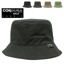 【日本製コーデュラ生地 リップストップ ストレッチ】ベーシックエンチ Cordura NYCO Bucket Hat コーデュラ バケットハット バケハ バケツ 綿 混紡 インビスタ 伸縮 帽子 ハット レディース メンズ サイズ調整 アウトドア ゴルフ フリーサイズ 全4色 bcn-y21796