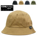 【日本製コーデュラ生地 バックサテン】ベーシックエンチ Cordura NYCO Crew Hat コーデュラ クルーハット バケハ バケツ M-51 モッズコ...