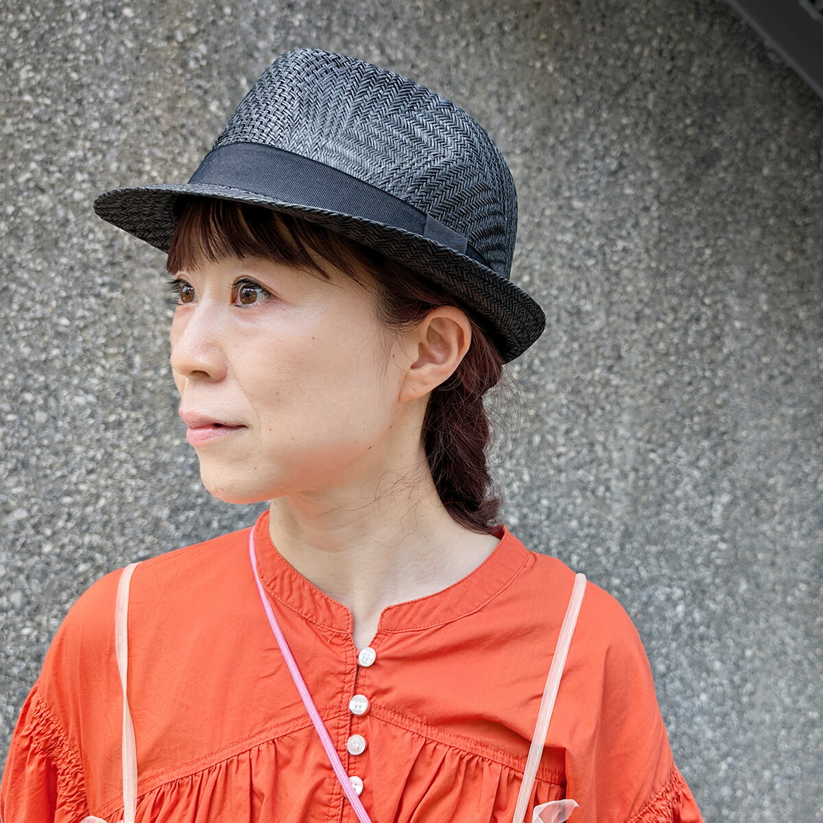 【大きいサイズ有り】ベーシックエンチ Woven Paper Braid Hat ウーブン ペーパー ...