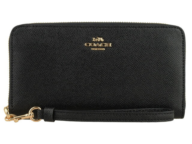コーチ 財布 COACH ラウンドファスナー長財布 アウトレット品 c3441imblk 30日間返...