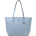 コーチ COACH トートバッグ 『クロスグレーン レザー シティー ジップ トップ トート』 レディース コーンフラワーブルー レザー f57522svcf コーチアウトレット クリスマスセール