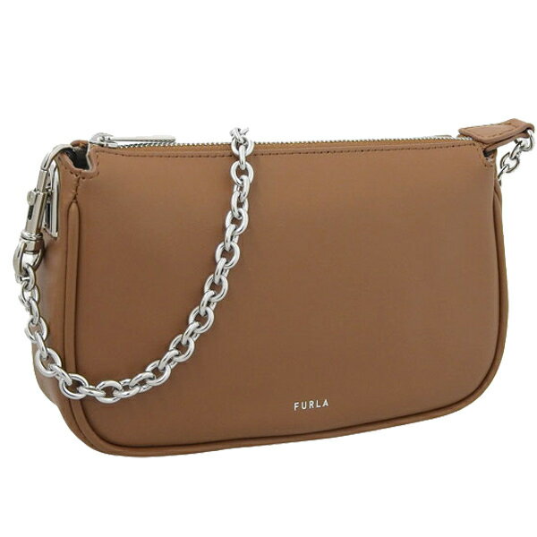 フルラ 革ショルダーバッグ レディース フルラ バッグ FURLA MOON MINI SHOULDER BAG W CHAIN ショルダーバッグ レザー COGNAC コニャック ブラウン系 レディース we00218ax073303b00 30日間返品保証 代引手数料無料 楽天スーパーセール