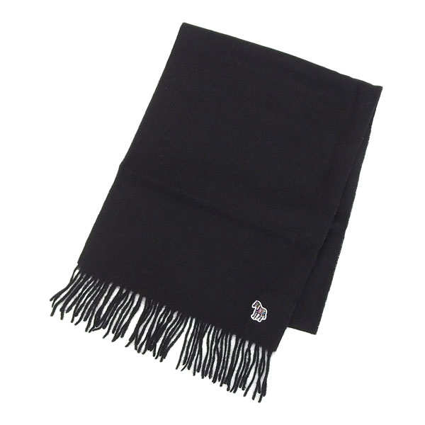 ポールスミス 売れ筋アイテム Paul Smith SCARF ZEBRA PATCH MEN'S SCARF スカーフ マフラー ウール ブラック メンズ M2A-530F-AV250 m2a530f-av250-79 30日間返品保証 代引手数料無料 楽天スーパーセール