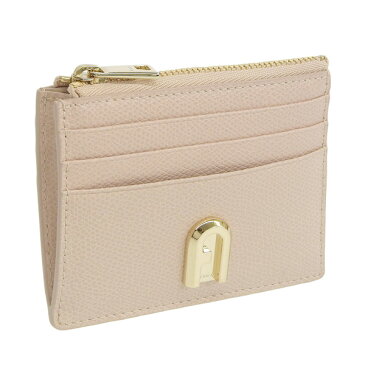 【15%OFFクーポン 8/16 0時〜8/31 24時】 フルラ FURLA 1927 S CARD CASE W ZIP カードケース 名刺ケース レザー バレリーナベージュ系 レディース pdf3acoare000b4l00