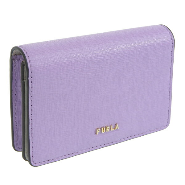 フルラ 名刺入れ レディース カードケース レザー パープル FURLA BABYLON S CARD CASE PCZ1UNOB300001339S FURLA 30日間返品保証 代引手数料無料