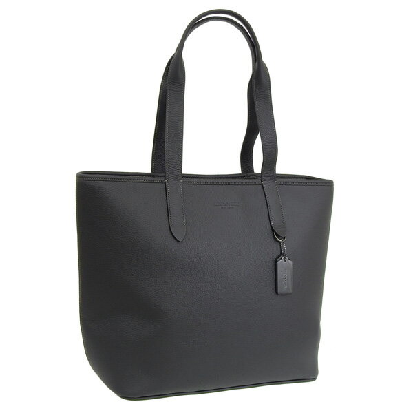 コーチ バッグ メンズ アウトレット トートバッグ レザー ブラック C9876QBBK COACH 30日間返品保証 代引手数料無料 ポイント10倍 楽天スーパーセールのサムネイル