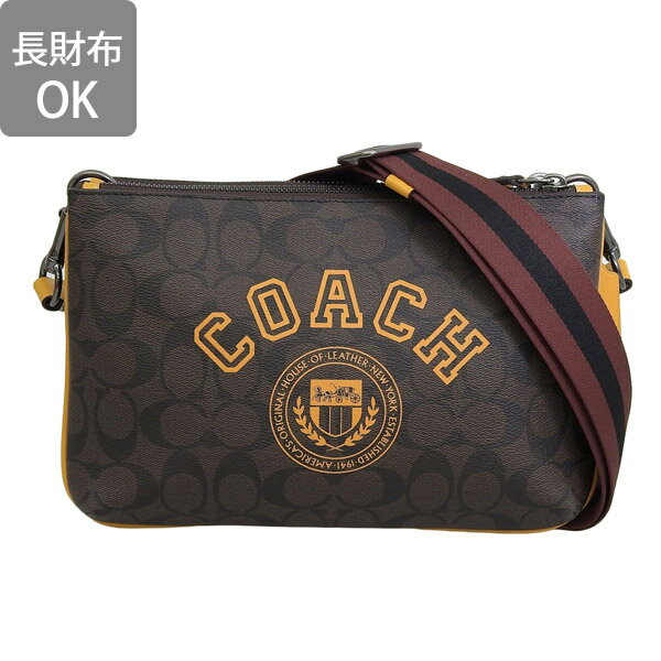 コーチ バッグ レディース アウトレット ショルダーバッグ クラッチバッグ 2WAY ブラウン エヴァレット CB915QBUOU COACH