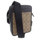 コーチ バッグ メンズ アウトレット品 ショルダーバッグ カーキ/チャコール CC090QBTUP COACH 30日間返品保証 代引手数料無料 楽天スーパーセ...