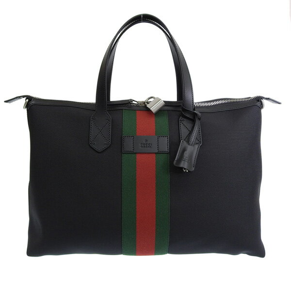 グッチ バッグ メンズ レディース 2WAY ショルダーバッグ アウトレット ブラック O DUFFLE GUC BAND 619750KWT7N1060 GUCCI 楽天スーパーセール