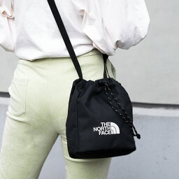 ノースフェイス ホワイトレーベル バッグ メンズ レディース クロスバッグ ONE ブラック WL BUCKET BAG MINI NN2PN51J-BLK THE NORTH FACE バレンタイン 早割