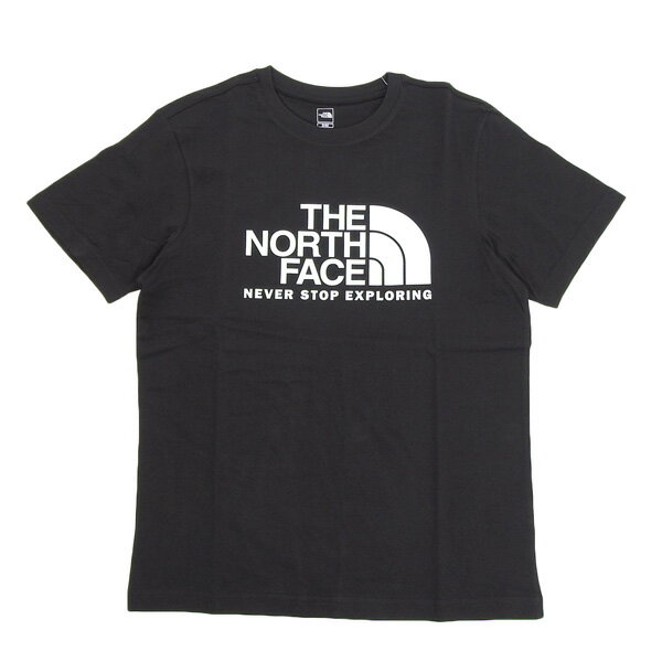 ノースフェイス 衣類 メンズ レディース Tシャツ M コットン ブラック COTTON BIG LOGO EX S/S R/TEE NT7UN57A-BLKM THE NORTH FACE バレンタイン 早割