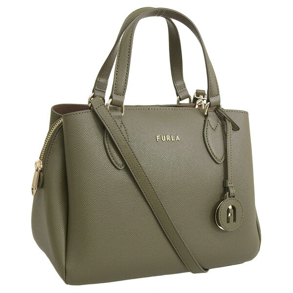 フルラ バッグ レディース トートバッグ 2WAYバッグ ショルダーバッグ アウトレット レザー グリーン MINERVA S TOTE WB00391BX03060MU00 FURLA