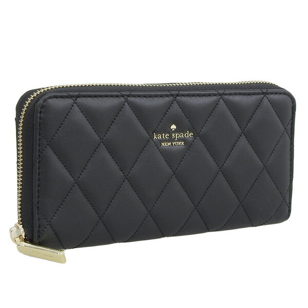 ★厳選★ ケイトスペード 財布 レディース 長財布 アウトレット ホワイト CAREY SMOOTH QUILTED LEATHER KA590-001 KATE SPADE 一粒万倍日 ポイント10倍