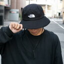 ノースフェイス ハット レディース L コットン ブラック COTTON BUCKET HAT NE3HP13A-BLKL THE NORTH FACE ポイント10倍