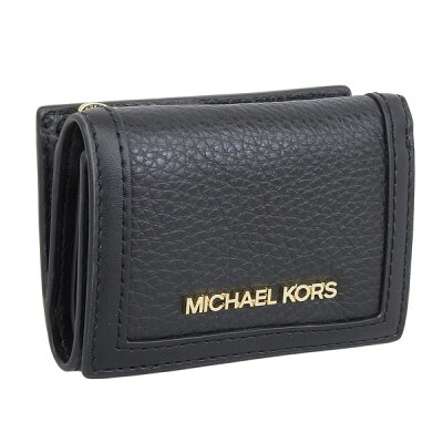 マイケルコース 財布 レディース 三つ折り財布 アウトレット品 レザー ブラック D35F3GTVD0L-BLACK MICHAEL KORS 楽天スーパーセール
