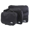 ノースフェイス 小物 メンズ レディース トラベルポーチ ブラック TRAVEL POUCH 3-SET NN2PP82A-BLK THE NORTH FACE ポイント10倍