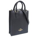 コーチ バッグ レディース ハンドバッグ アウトレット品 レザー ブラック PLLD LTH NS MIN TOTE CJ500IMBLK COACH 楽天スー...