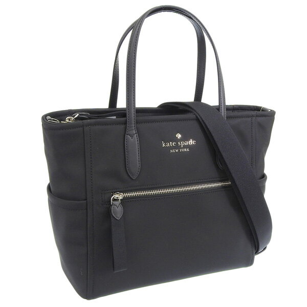 ケイトスペード バッグ レディース トートバッグ 2WAY ショルダーバッグ アウトレット ブラック chelsea ksnyl medium satchel KC526-001 KATE SPADE