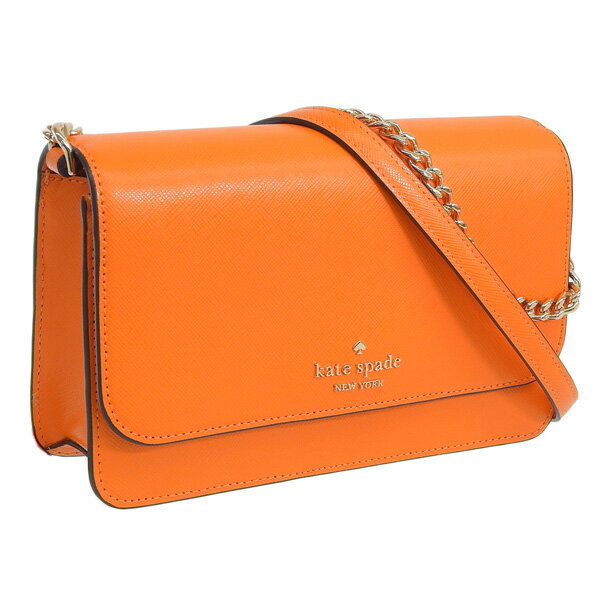 ケイトスペード バッグ レディース ショルダーバッグ 2WAY ハンドバッグ アウトレット レザー オレンジ madison sm flp cbdy KC586-800 KATE SPADE