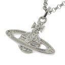 ヴィヴィアンウエストウッド アクセサリー レディース ネックレス シルバー×クリスタル MINI BAS RELIEF PENDANT 6302008602P116CN VIVIENNE WESTWOOD