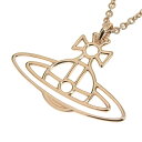 ヴィヴィアンウエストウッド アクセサリー レディース ネックレス ピンクゴールド THIN LINES FLAT ORB PENDANT 63020259G002CN VIVIENNE WESTWOOD